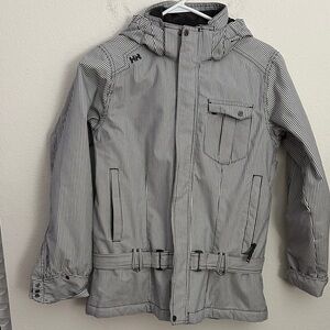 Striped winter helly Hansen Jacket